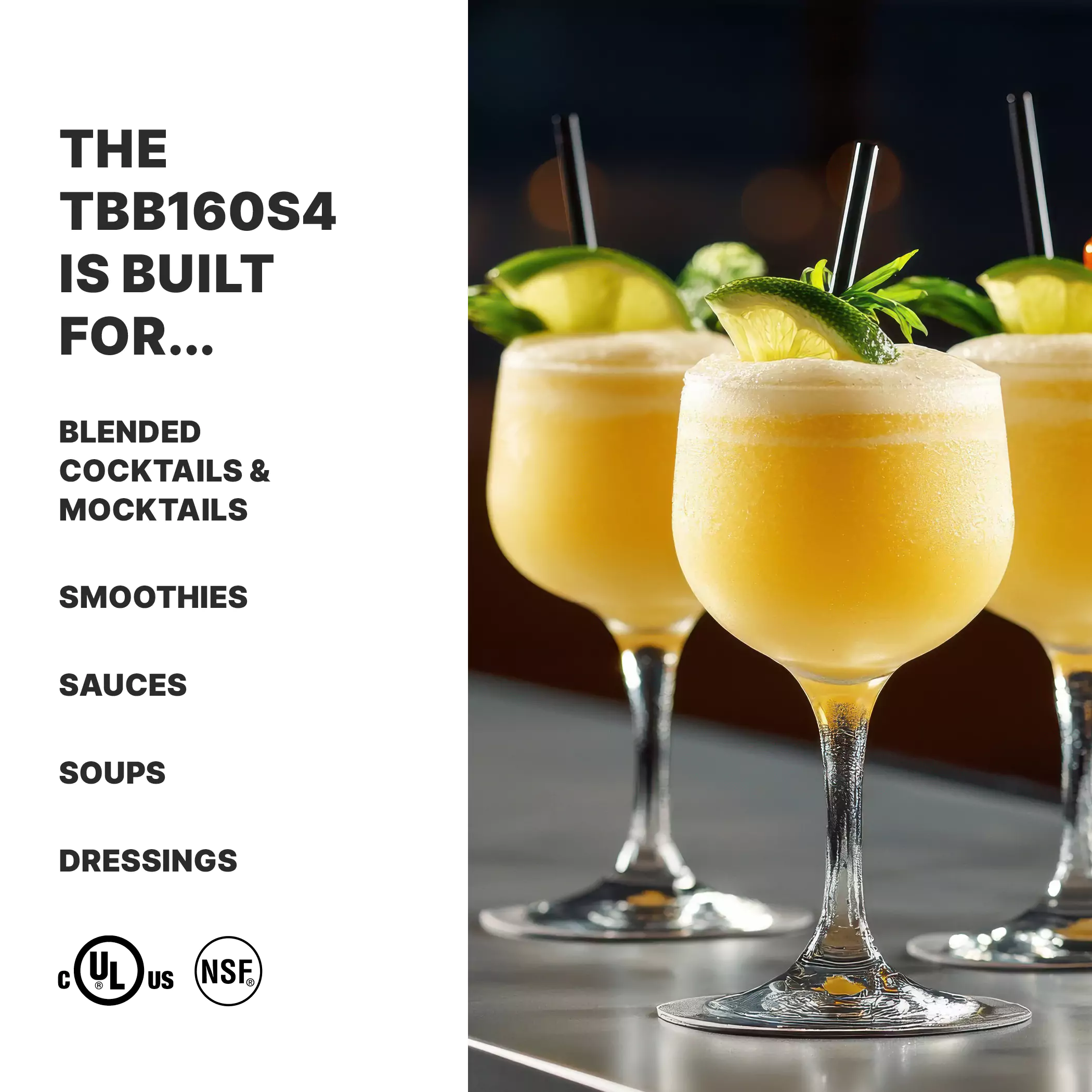 Torq 2.0 Blender with Electronic Touchpad Controls and Timer and 48 oz. Stainless Steel Jar